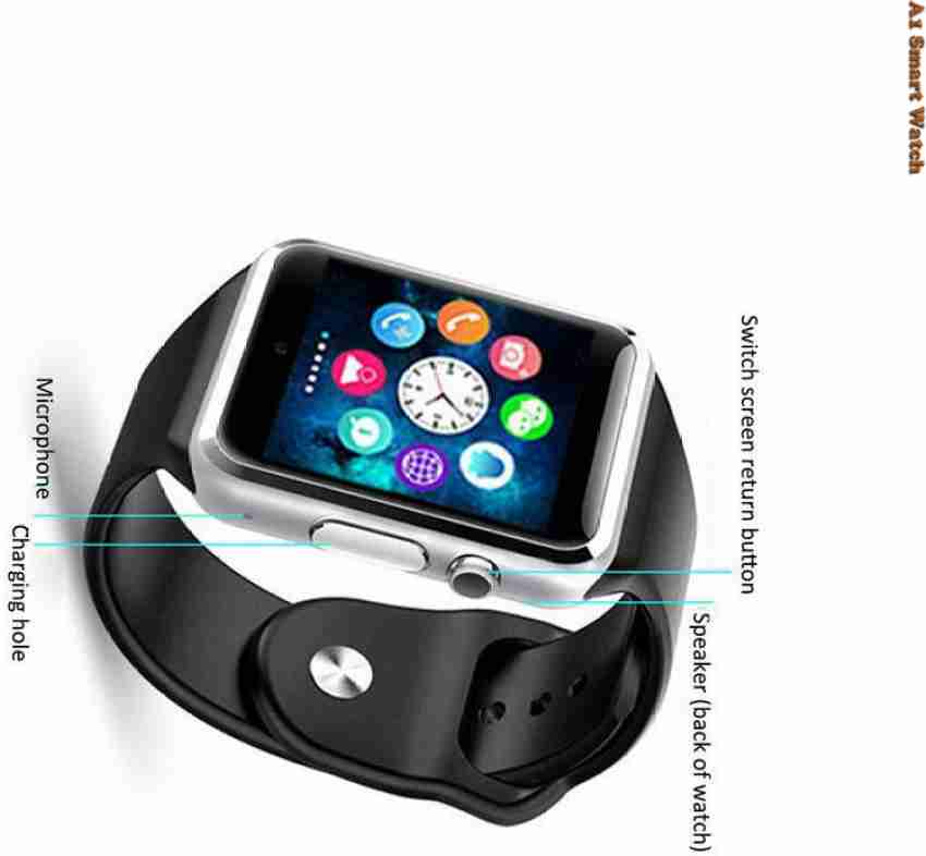 Longan A1 Smart Watch Phone - Support Voice Calling/Bluetooth/SIM/Memory  Card/Camera Smartwatch Price in India - Buy Longan A1 Smart Watch Phone - Support  Voice Calling/Bluetooth/SIM/Memory Card/Camera Smartwatch online at Flipkart .com