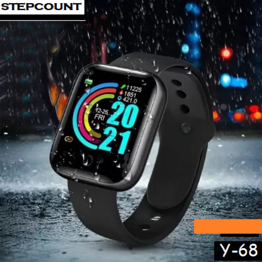 Y68 smart watch discount price