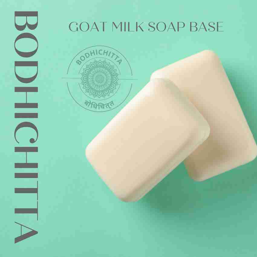 Bodhichitta Paraben ,Sulphate Free Goat Milk Melt and pour Soap