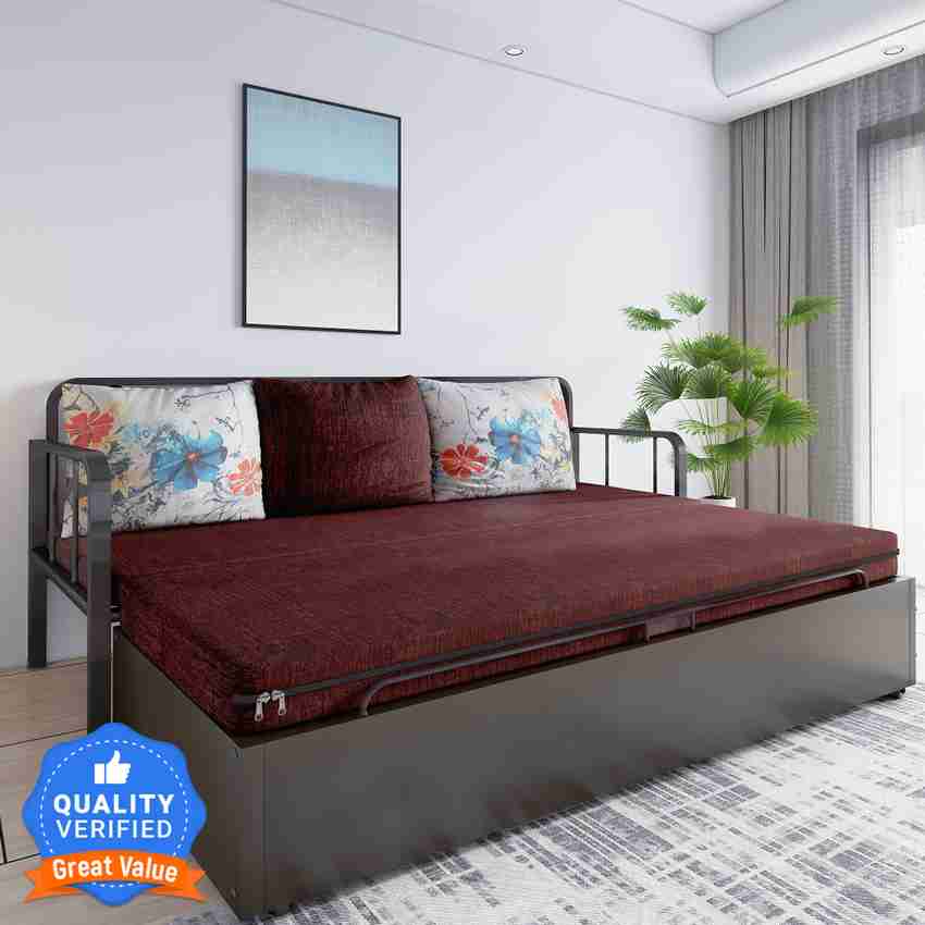 Metal Sofa Bed With Storage Baci Living Room