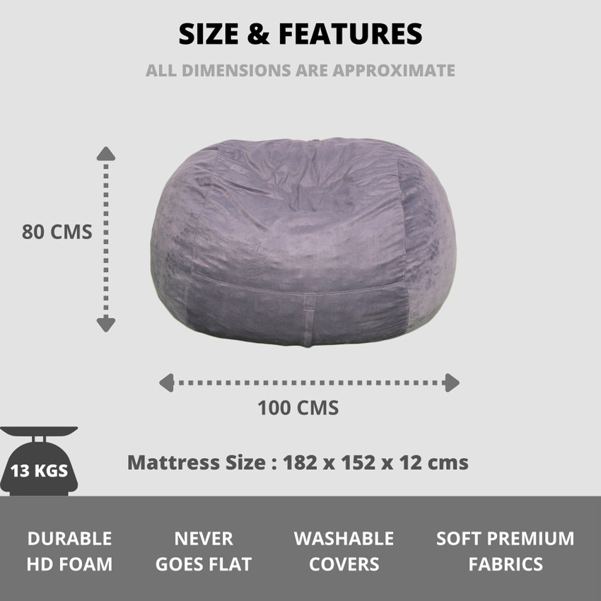 Discover 86+ bean bag bed in.cdgdbentre