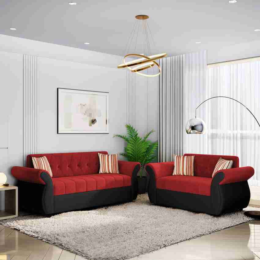 Red Black Sofa Set Matttroy