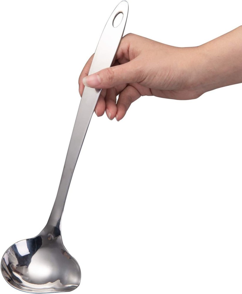 Ladle Spoon Sauce Spoons Soup Stainless Steel Gravy Serving Spout