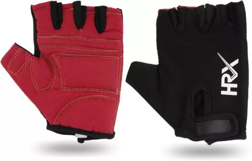HRX Gloves with Wrist Wrap Support for Fully Body Workout and
