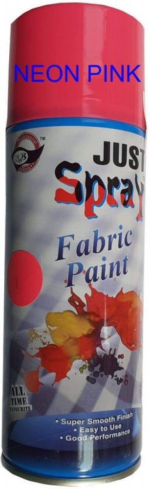 Just Spray ( Thailand ) Baby Pink Fabric Spray Paint is Specially  Formulated For fabric Art & craft DIY decor specially for all kind of  Fabrics Spray Paint 400 ml Price in India - Buy Just Spray ( Thailand )  Baby Pink Fabric Spray Paint is Specially Formulated