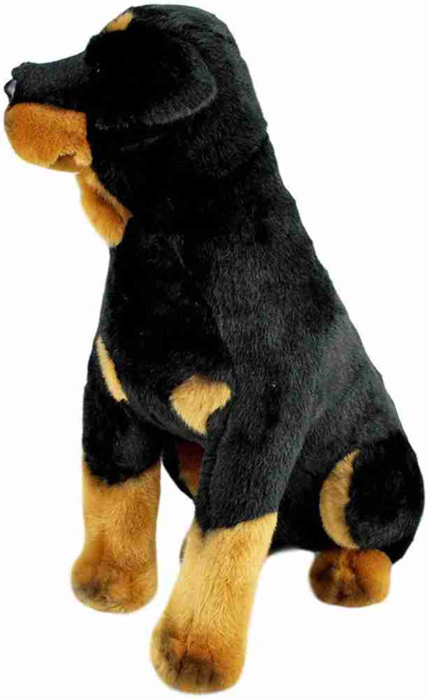 stuffed rottweiler puppy