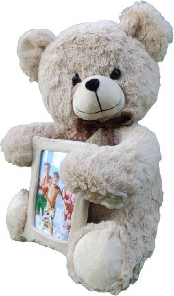 teddy bear with picture frame tummy