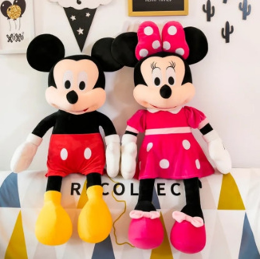 mickey and minnie teddy