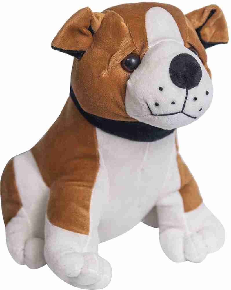 brown pitbull stuffed animal