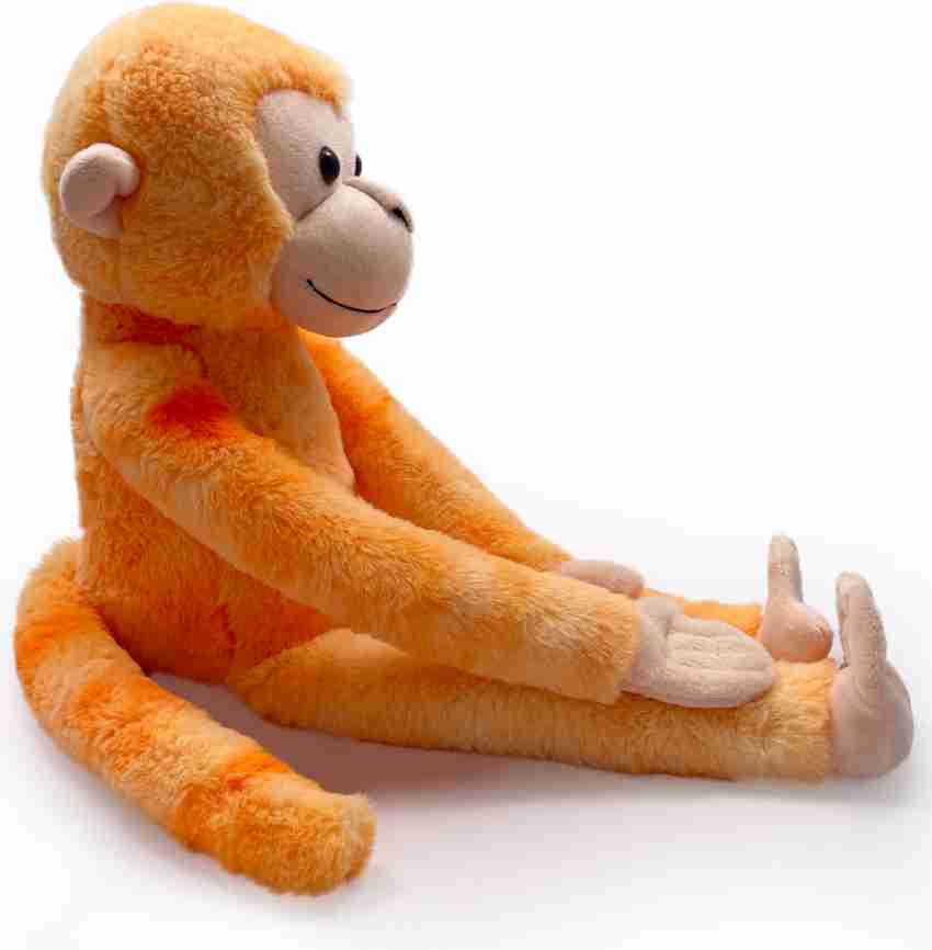 orange monkey stuffed animal