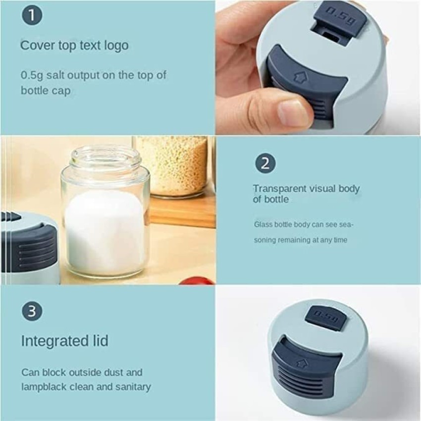 Measuring Salt and Pepper Shakers Precise Quantitative Ration