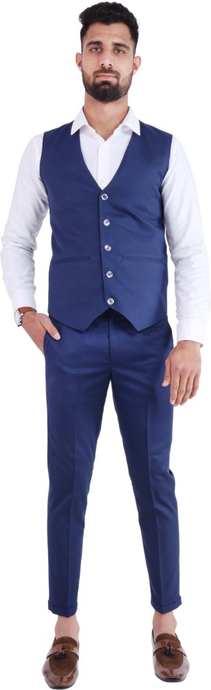 Raymond Suits  Buy Raymond Solid Waistcoat And Trousers Set of 2 Online   Nykaa Fashion