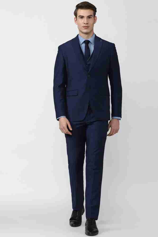 Navy Blue Men Business Work Wear Office Dress Suit China, 58% OFF