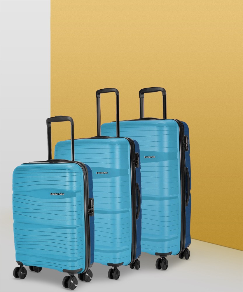 Indian Travel Trolley Bags, For Travelling, Set Of 3