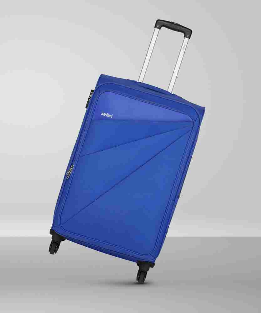 SAFARI Mimik Expandable Cabin Suitcase - 22 inch Blue - Price in India |  