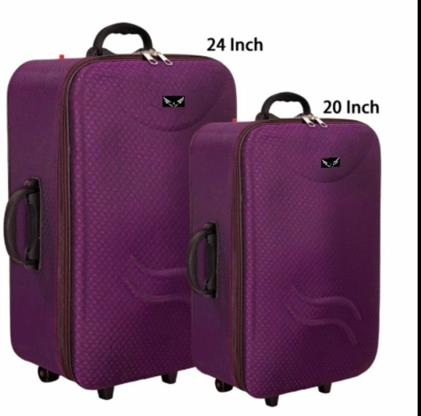 Buy STUNNERZ Medium Check-in Luggage trolley Bags Travel bags Suitcase, 24  inch, 61cm, Peacock
