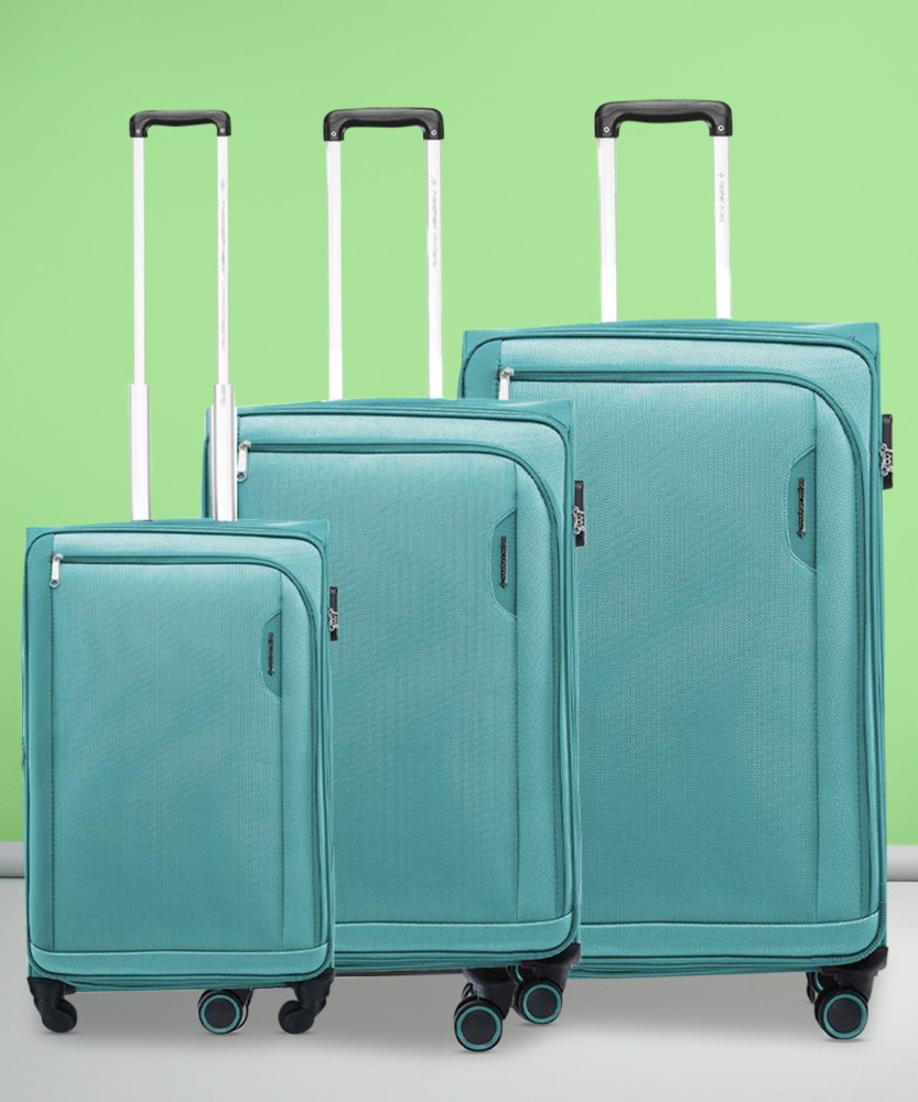 Nasher Miles Dallas Expander SoftSided Polyester Checkin Luggage Cyan 28  inch 75cm Trolley Bag  Amazonin Fashion