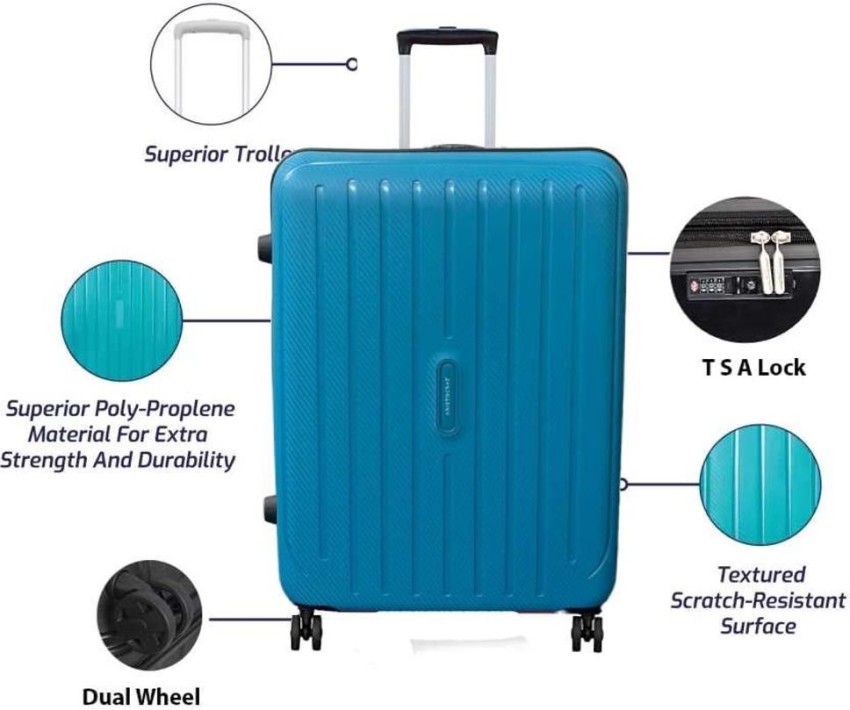 VIP 4 Wheel American Tourister Trolley Bag, Size: Cabin, Model Name/Number:  110044