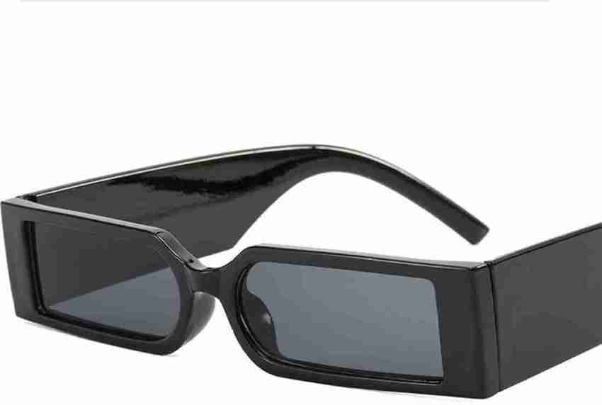 Big black rectangle sunglasses hotsell