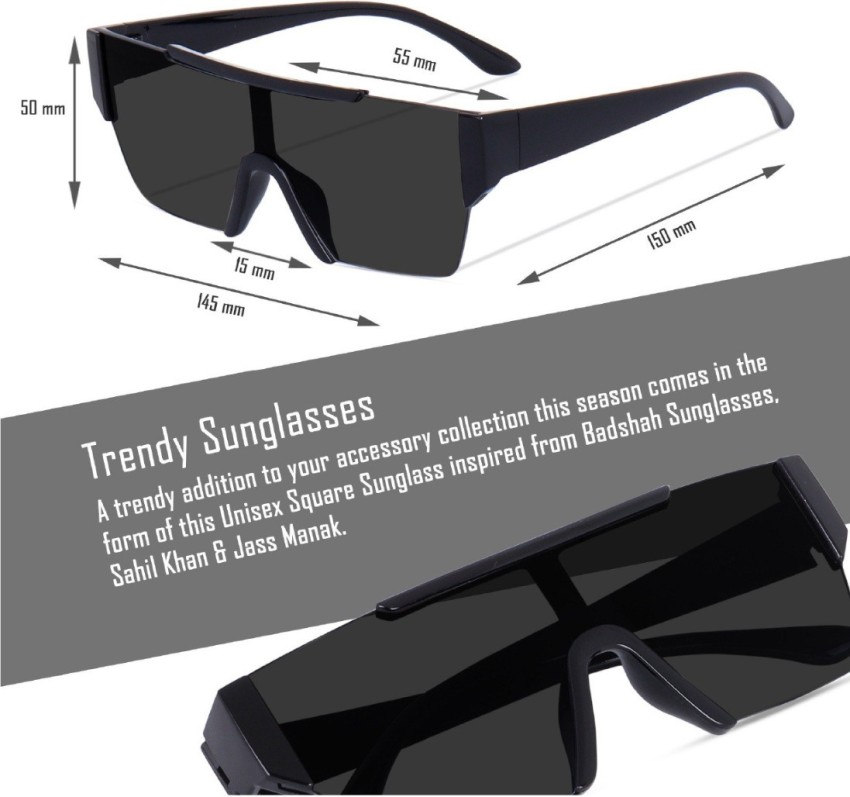 Star jasmank black sunglasses man and woman stylish unisex sunglasses