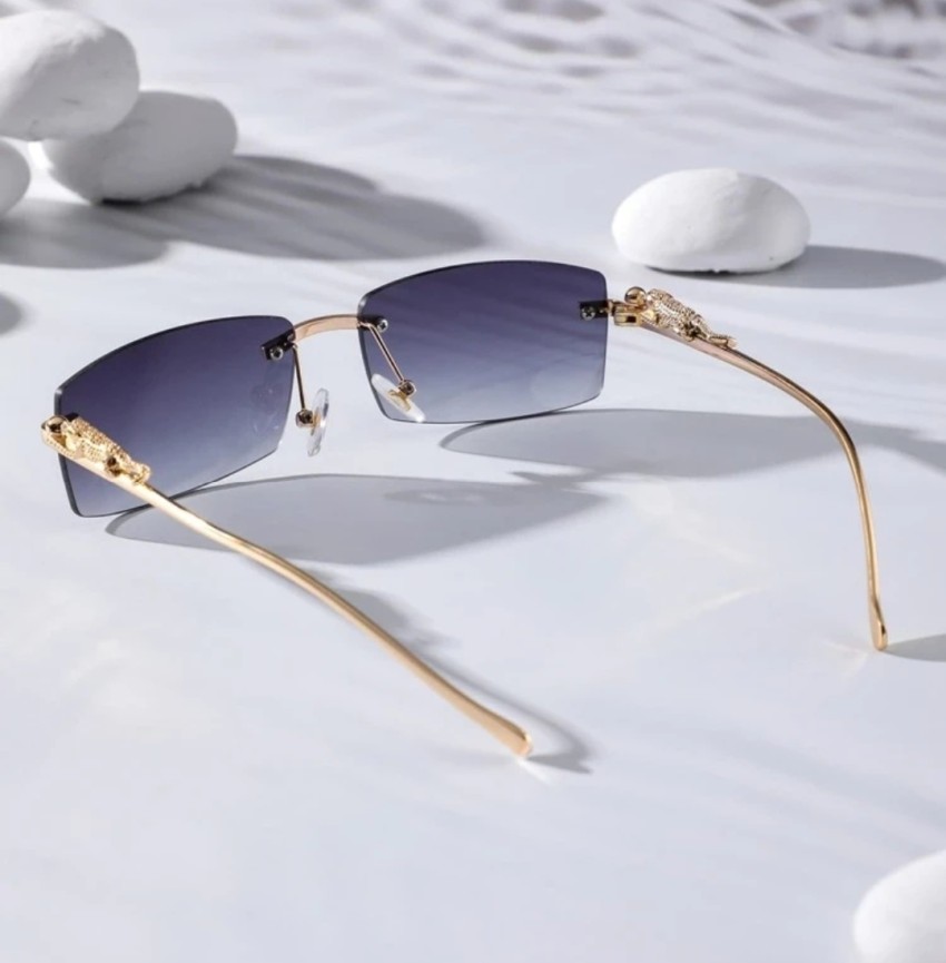 Buy ARYCK SOUL Rectangular Sunglasses Black For Men & Women Online