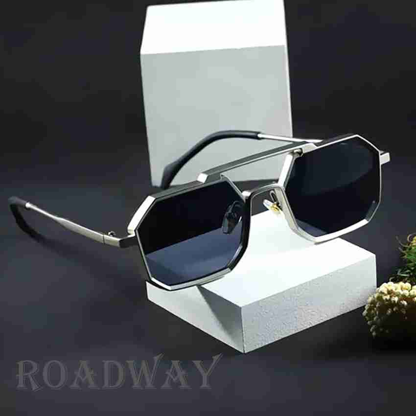 New Classy Elegant Retro Cat Eye Style SUNGLASSES Silver Chrome