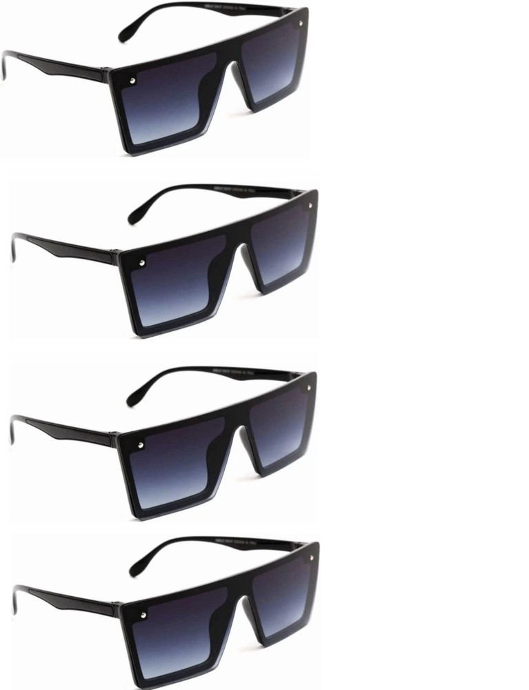 Buy Parim Polarized Uv Protection Mirrored Aviator Full-Frame Violet  Sunglasses (Men) Online at Best Prices in India - JioMart.