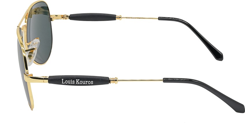 Louis Vuitton Aviator Gold Black