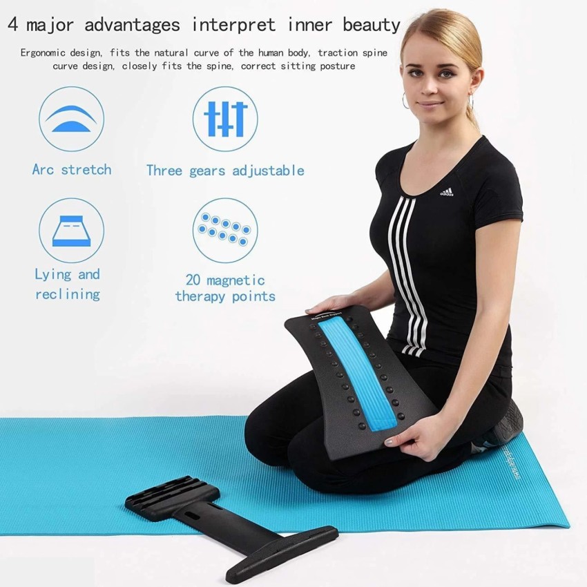 Lumbar Support Pillow for Chair Spine Decompression Device for Pregnancy Back  Cushion for Back Pain Relief Back Stretcher Lumbar Stretcher Ideal Back  Waist Support 