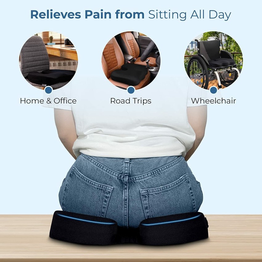 Office Chair Cushions for Sciatica & Tailbone Pain. – DEBIK