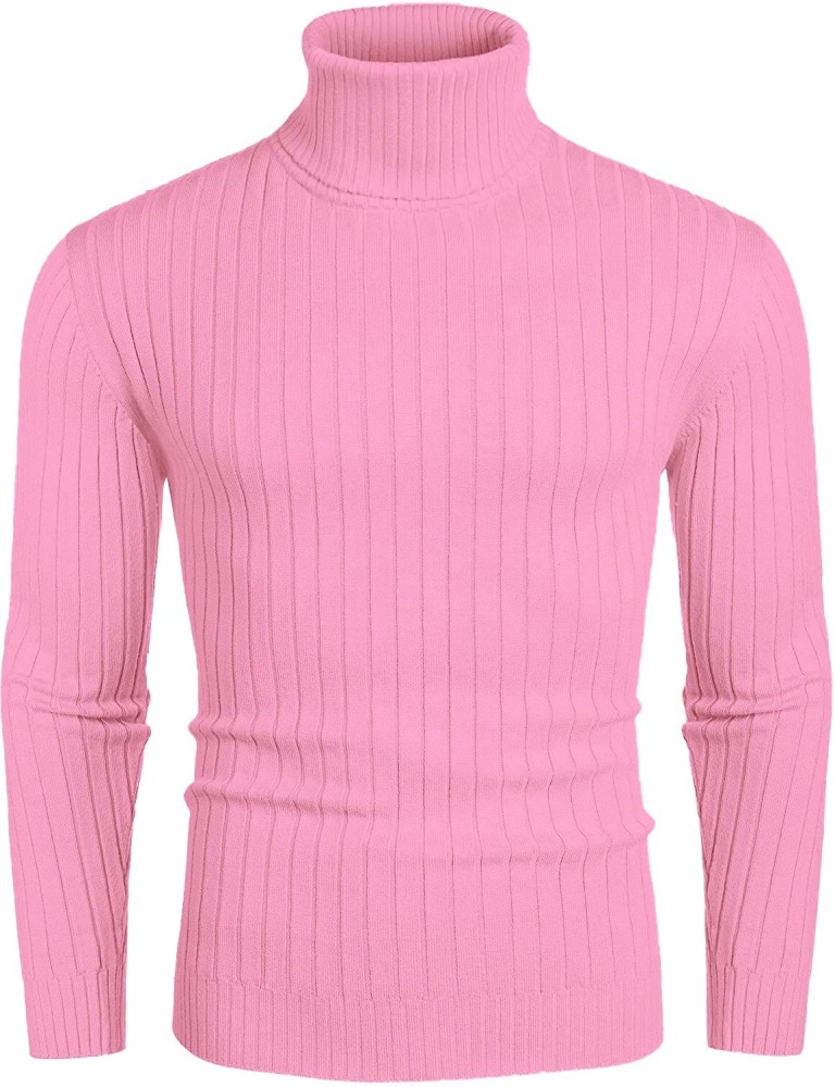 pink turtleneck mens