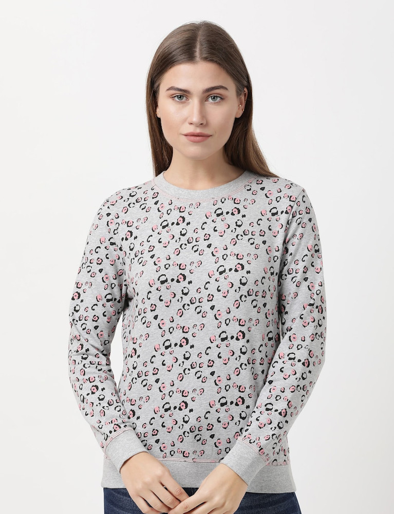 JOCKEY Full Sleeve Printed Women Sweatshirt - Buy JOCKEY Full Sleeve  Printed Women Sweatshirt Online at Best Prices in India | Flipkart.com