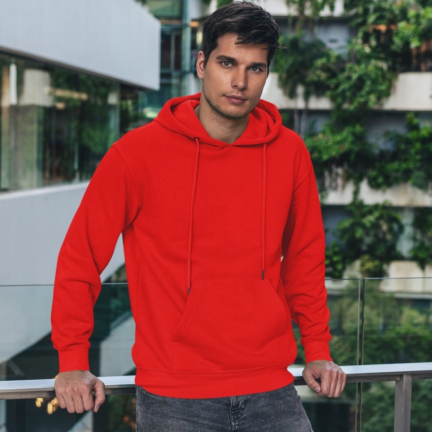 Men's Sweatshirt - Red - XL