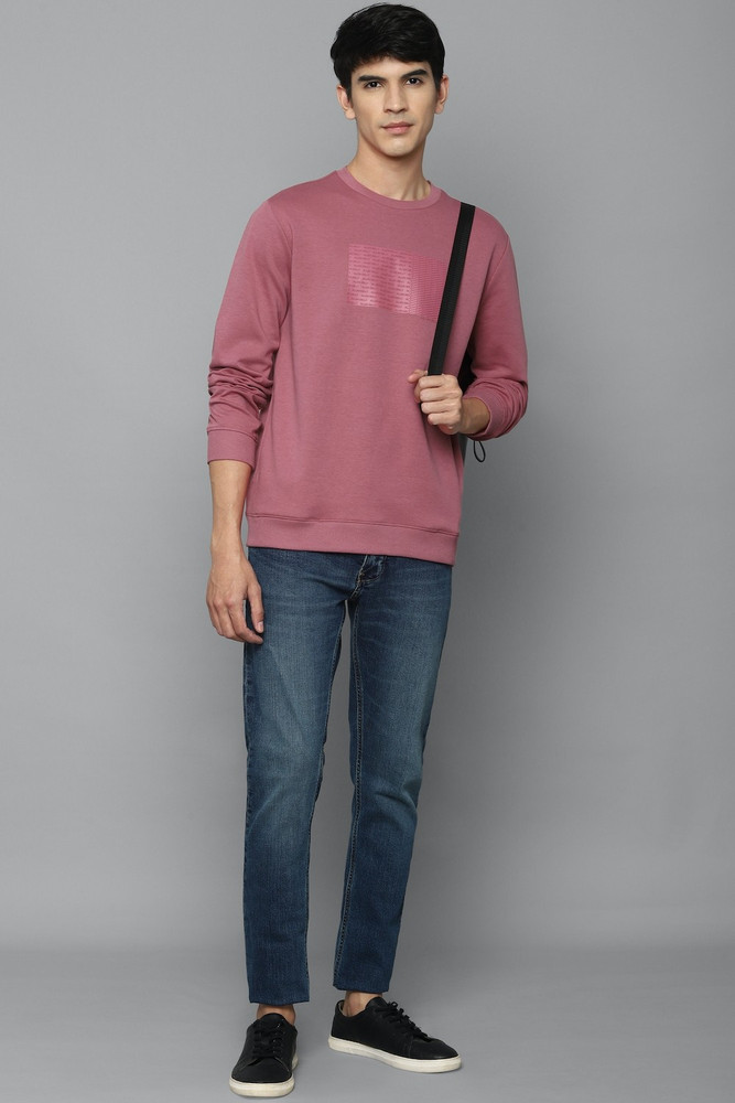 Allen Solly Full Sleeve Solid Men Sweatshirt - Buy Allen Solly Full Sleeve  Solid Men Sweatshirt Online at Best Prices in India | Flipkart.com
