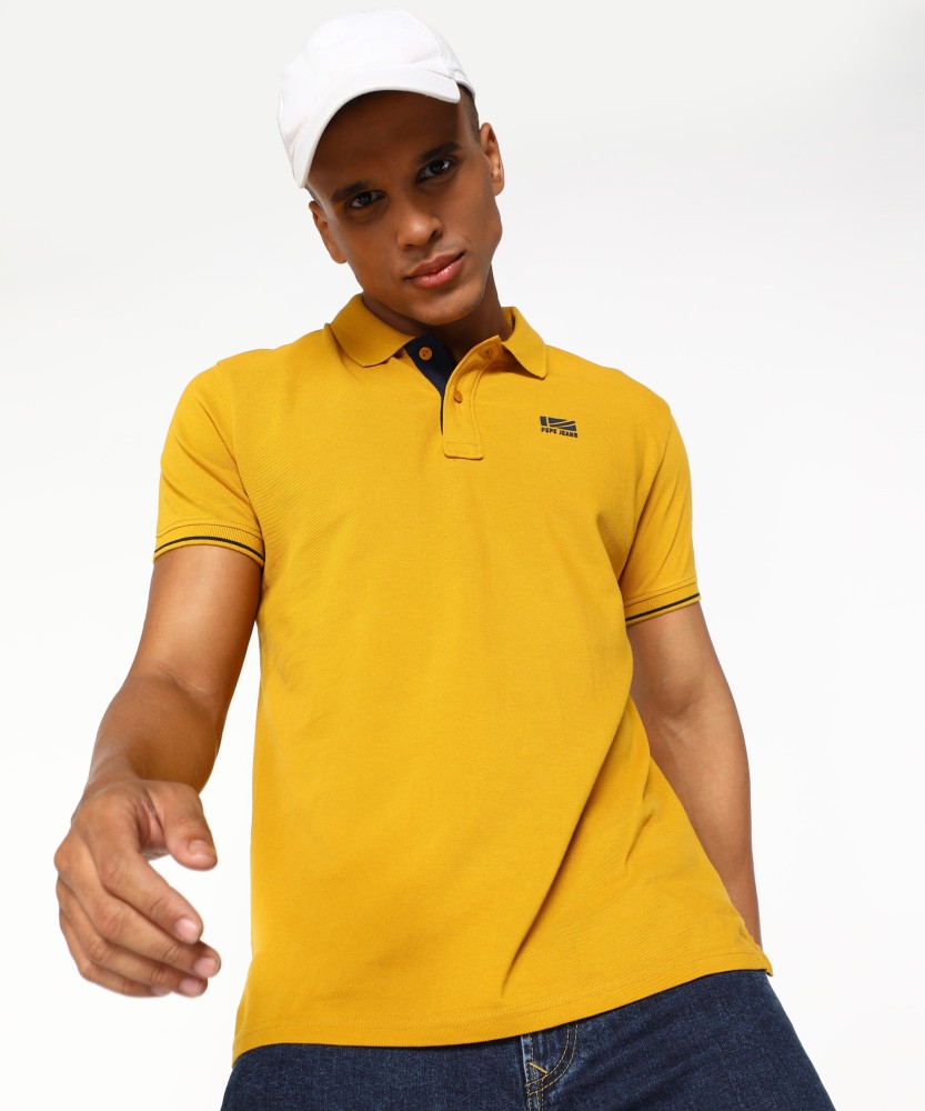 pepe jeans yellow t shirt