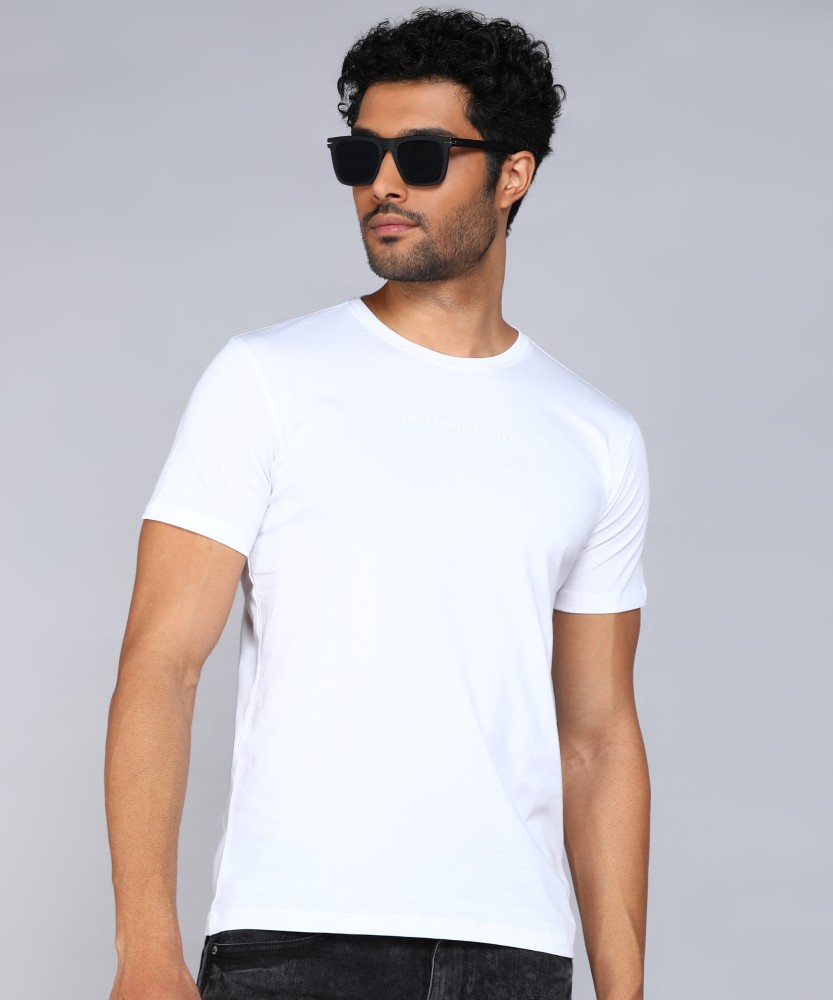 Buy White Tshirts for Men by LOUIS PHILIPPE Online