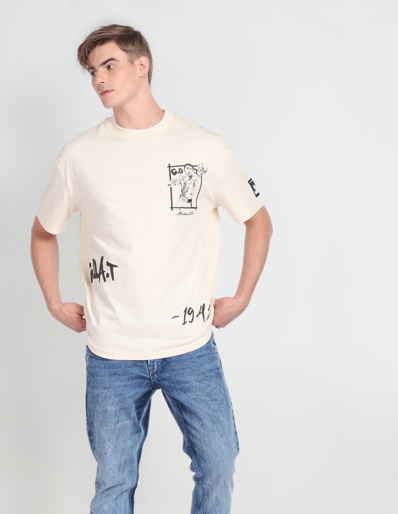 Hardik Pandya Trendy Men Round Neck T - Shirt .