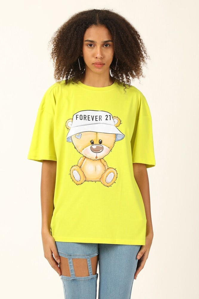 forever 21 yellow shirt