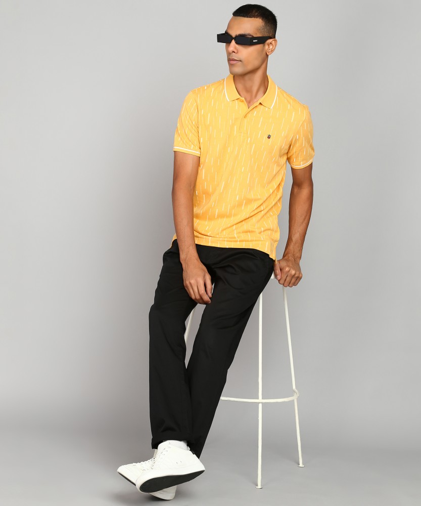 Buy Louis Philippe Sport Men Yellow Solid Polo Collar T Shirt - Tshirts for  Men 2012731