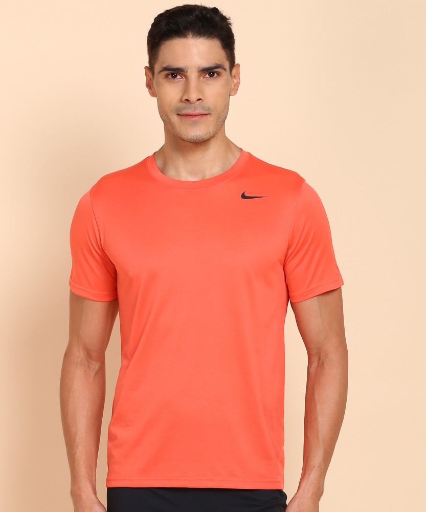 Nike Men's T-Shirt - Orange - L