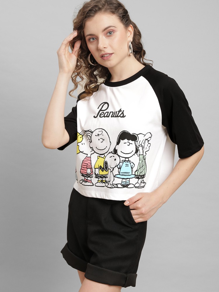 Buy Womans Snoopy Tshirt Online In India -  India