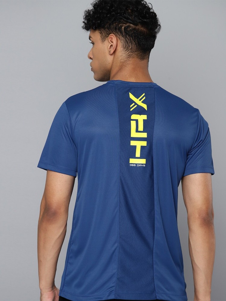 Buy HRX By Hrithik Roshan Men Brand Logo Training Printed Sports T