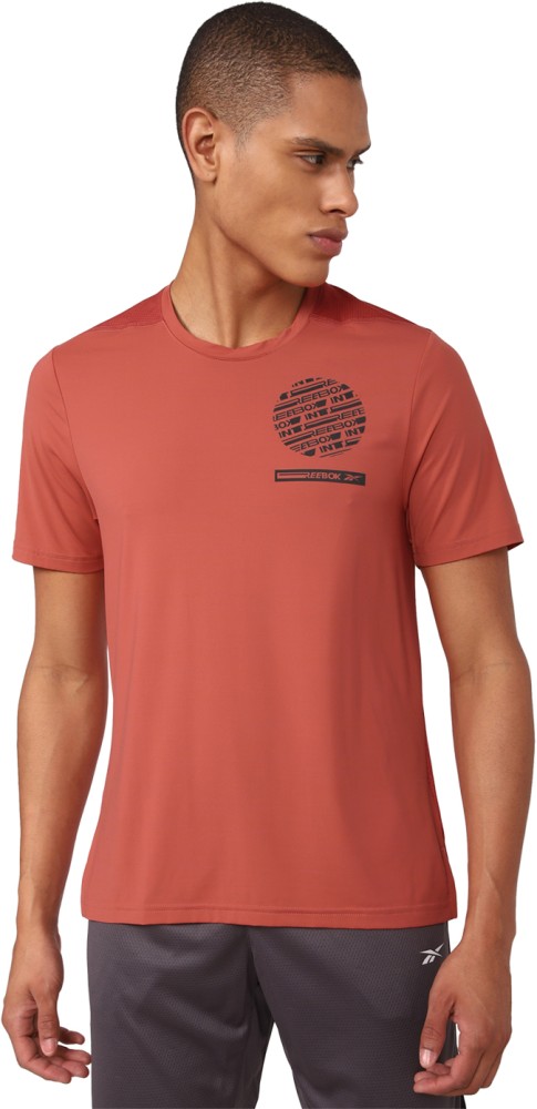 Reebok Men's T-Shirt - Red - XL