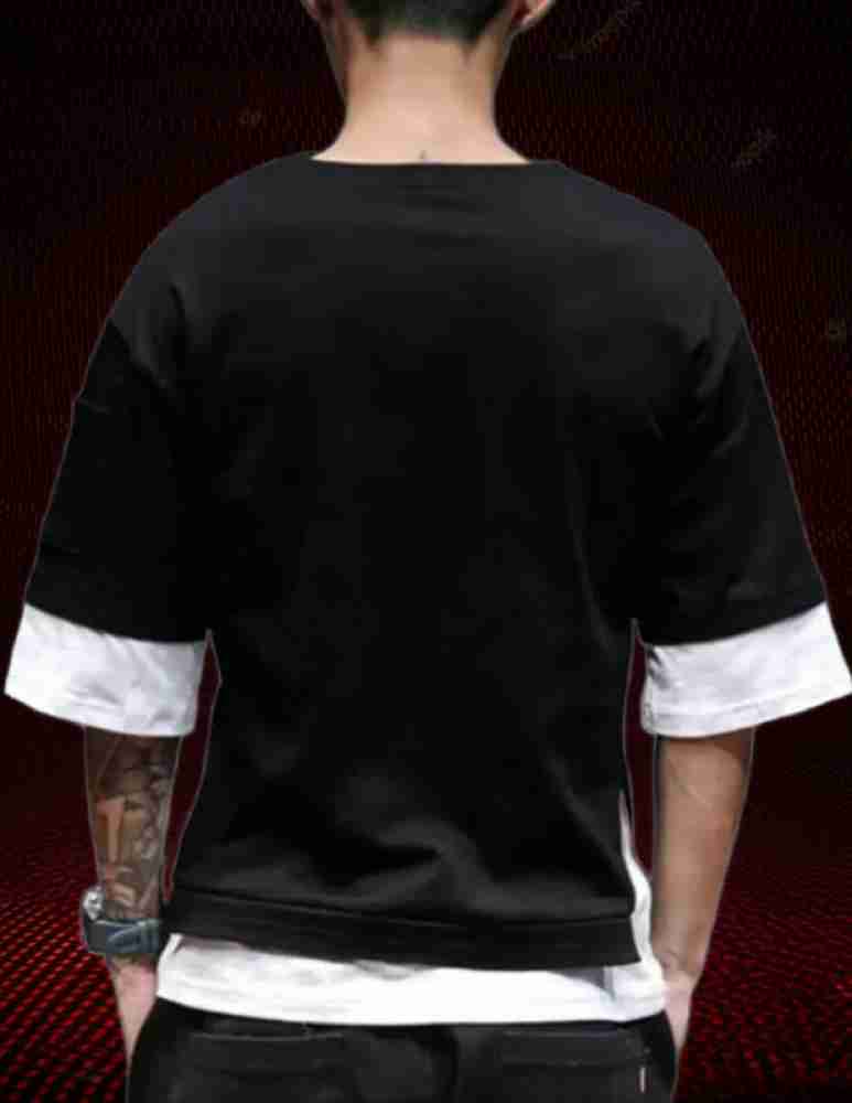 Men's Black The Rock Baseball Jersey