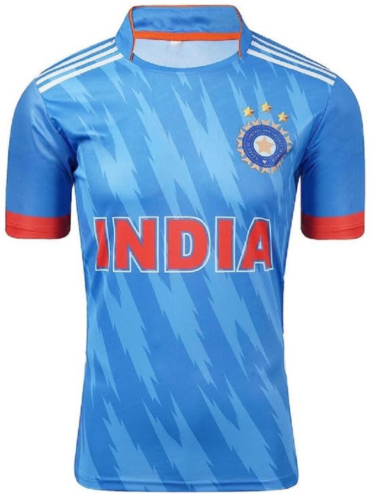 Indian National Cricket Jersey  India Cricket Fan' Men's V-Neck T