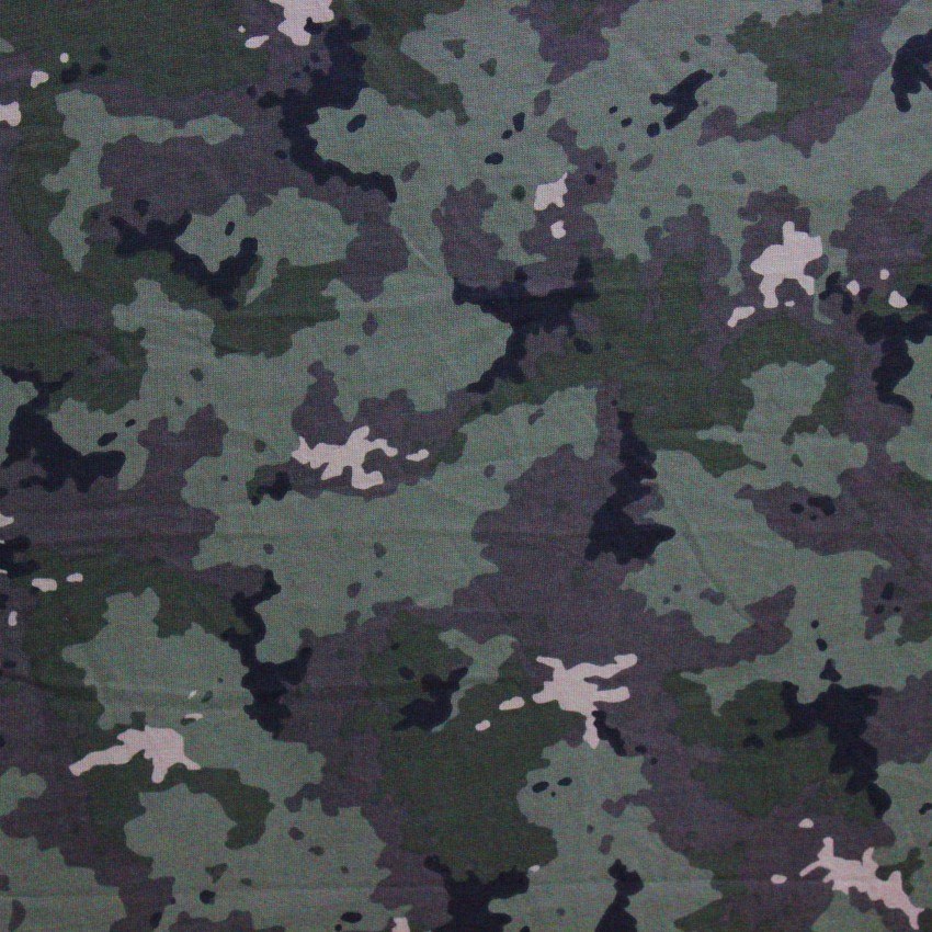 Cotton Polyester Indian Navy Camouflage Digital Uniform, Size: Large