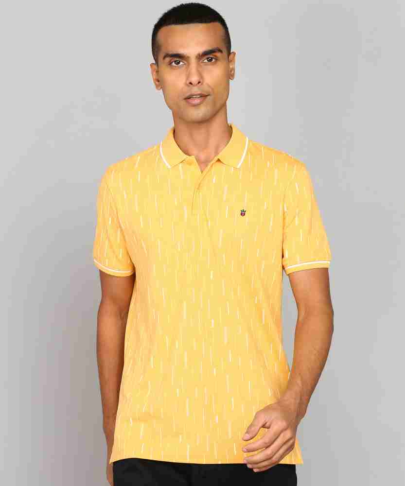 Buy Louis Philippe Sport Men Yellow Solid Polo Collar T Shirt - Tshirts for  Men 2012731