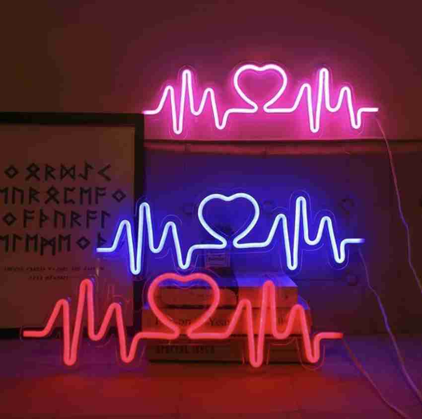 Buy Heartbeat Neon Sign Online In India -  India