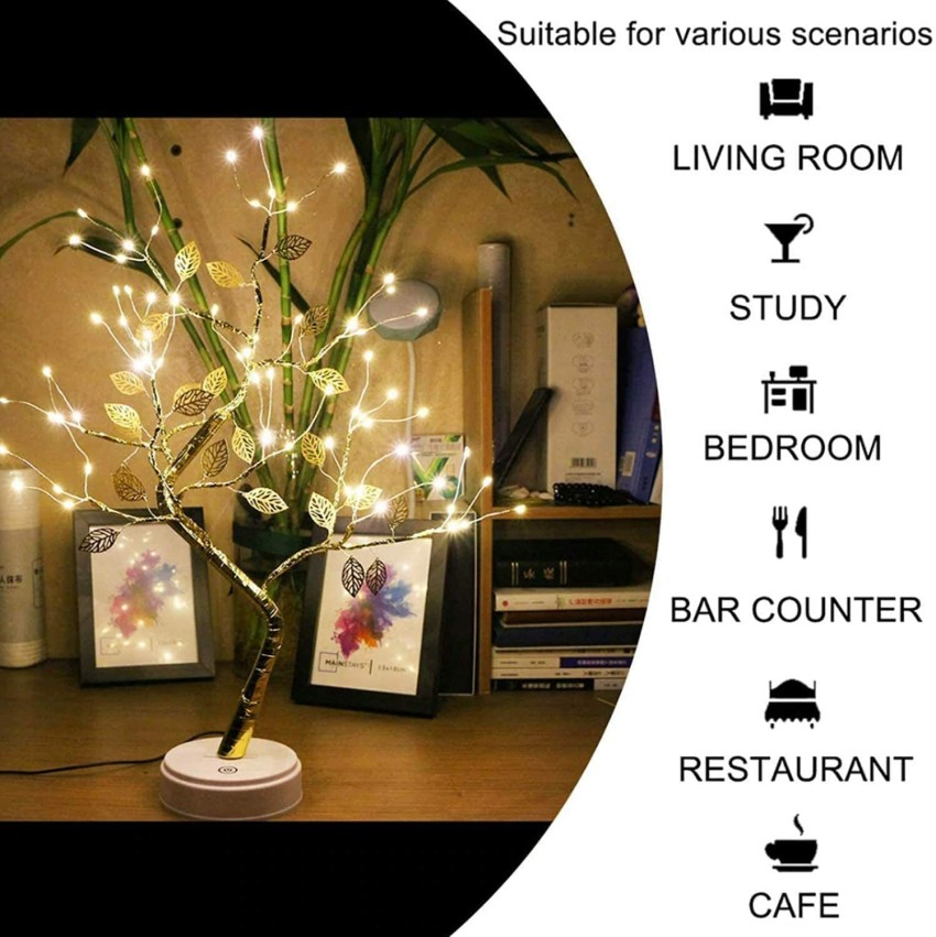 M.K. Enterprises. Night LED Bonsai Tree Light with Touch Switch