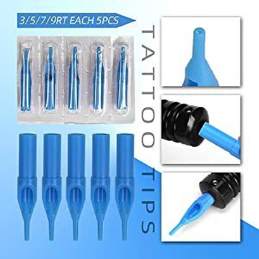 Professional Disposable White Plastic 3r 5r 7r 5f Tattoo Nozzle Tips for  Tattoo Standard Needles  China Tattoo Tips and Tattoo Tips Tube price   MadeinChinacom